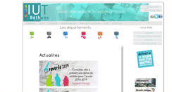 Desktop Screenshot of iutbethune.org